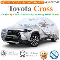 Bạt che phủ xe Toyota Cross 3 lớp cao cấp - OTOALO