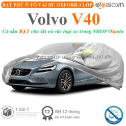 Bạt che phủ xe Volvo V40 3 lớp cao cấp - OTOALO