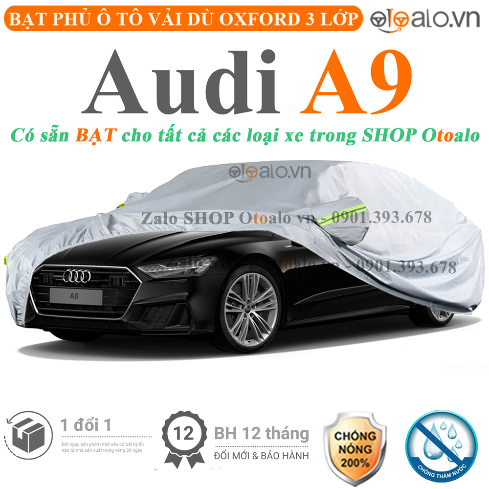 Bạt che phủ xe Audi A9 3 lớp cao cấp - OTOALO Bạt che phủ xe Audi A9 3 lớp cao cấp - OTOALO