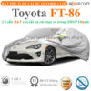 Bạt che phủ xe Toyota FT-86 3 lớp cao cấp - OTOALO