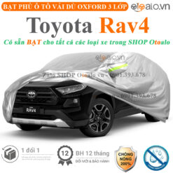 Bạt che phủ xe Toyota Rav4 3 lớp cao cấp - OTOALO