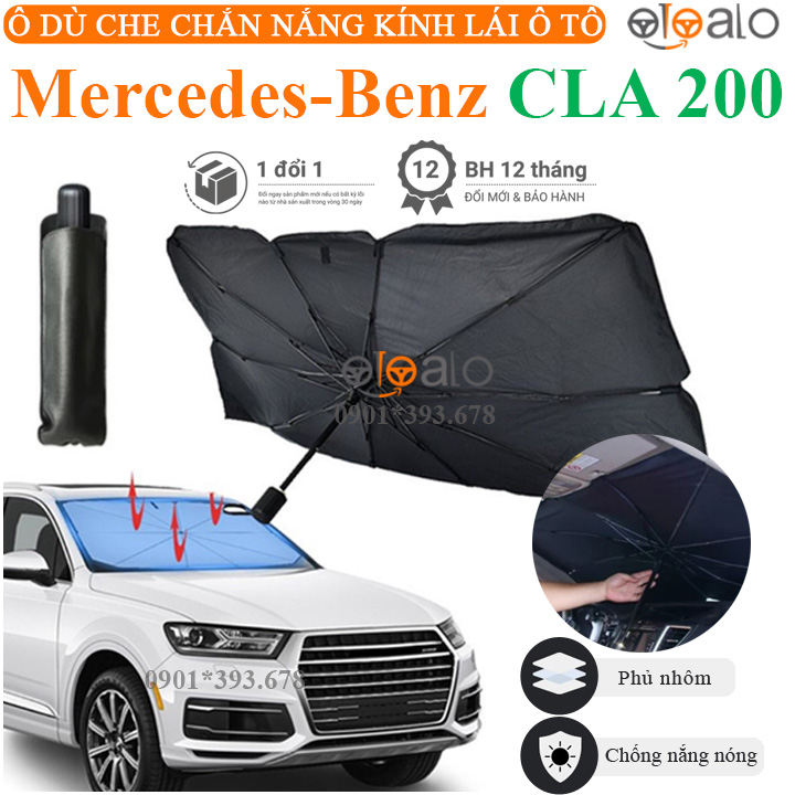 Ô dù che nắng xe Mercedes CLA 200 cao cấp - OTOALO Ô dù che nắng xe Mercedes CLA 200 cao cấp - OTOALO