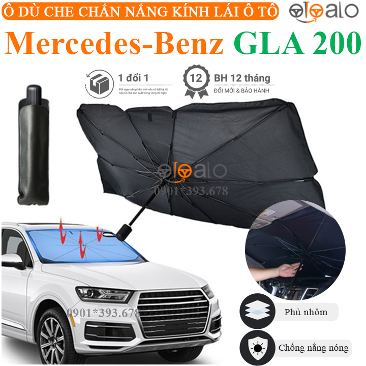 Ô dù che nắng xe Mercedes GLA 200 cao cấp - OTOALO Ô dù che nắng xe Mercedes GLA 200 cao cấp - OTOALO