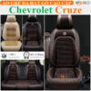 Áo trùm ghế ô tô Chevrolet Cruze da hạt gỗ tự nhiên cao cấp - OTOALO