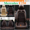 Áo trùm ghế ô tô Mercedes Benz E250 da hạt gỗ tự nhiên cao cấp - OTOALO