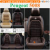 Áo trùm ghế ô tô Peugeot 5008 da hạt gỗ tự nhiên cao cấp - OTOALO