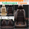 Áo trùm ghế ô tô Volkswagen Tiguan da hạt gỗ tự nhiên cao cấp - OTOALO