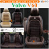 Áo trùm ghế ô tô Volvo V60 da hạt gỗ tự nhiên cao cấp - OTOALO