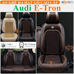 Áo trùm ghế ô tô Audi E-Tron da hạt gỗ tự nhiên cao cấp - OTOALO