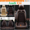 Áo trùm ghế ô tô Audi Q4 da hạt gỗ tự nhiên cao cấp - OTOALO