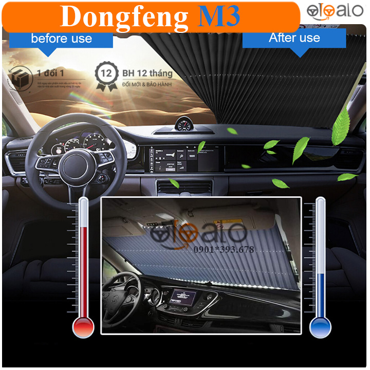 Rèm kính lái xe Dongfeng M3 cao cấp - OTOALO Rèm kính lái xe Dongfeng M3 cao cấp - OTOALO