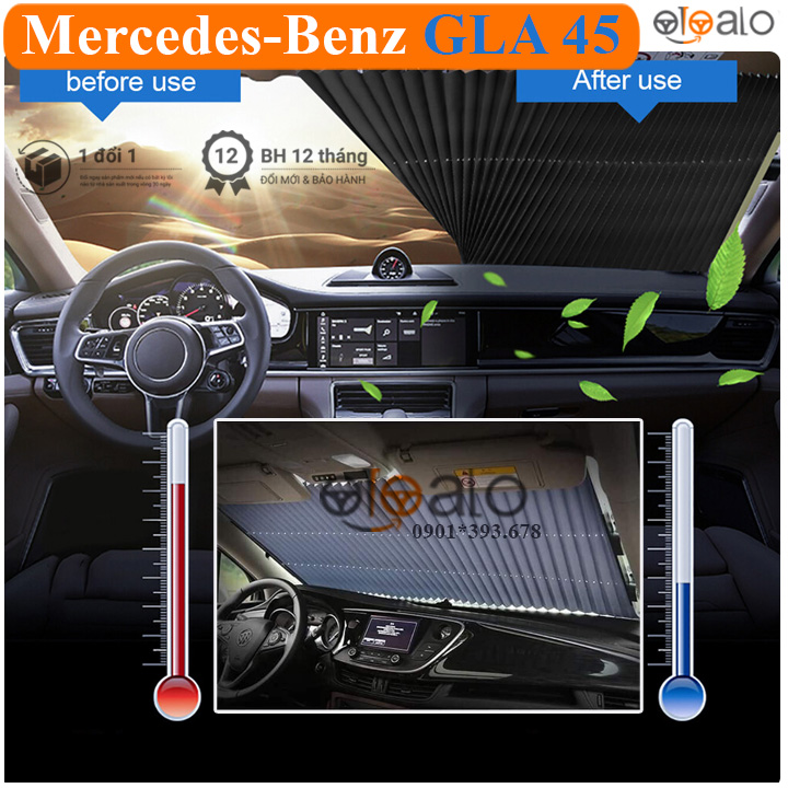 Rèm kính lái xe Mercedes Benz GLA 45 cao cấp - OTOALO Rèm kính lái xe Mercedes Benz GLA 45 cao cấp - OTOALO
