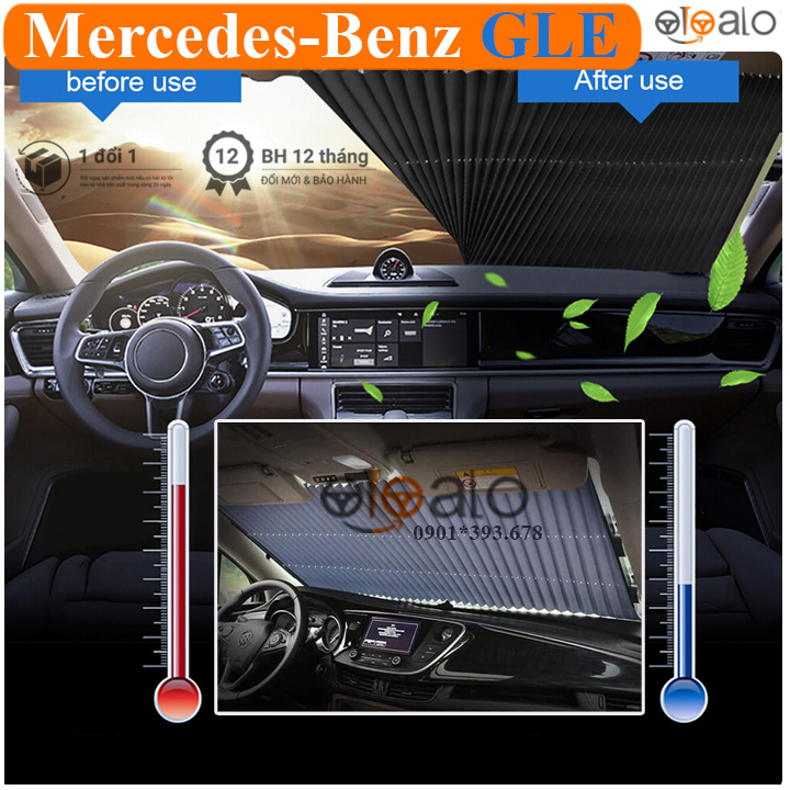 Rèm kính lái xe Mercedes Benz GLE cao cấp - OTOALO Rèm kính lái xe Mercedes Benz GLE cao cấp - OTOALO