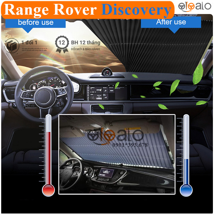 Rèm kính lái xe Range Rover Discovery cao cấp - OTOALO Rèm kính lái xe Range Rover Discovery cao cấp - OTOALO