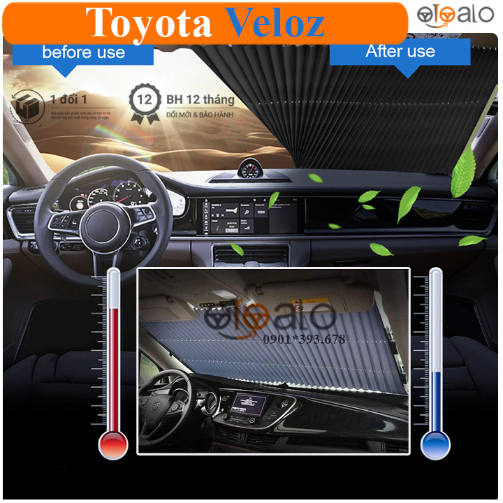 Rèm kính lái xe Toyota Veloz cao cấp - OTOALO Rèm kính lái xe Toyota Veloz cao cấp - OTOALO