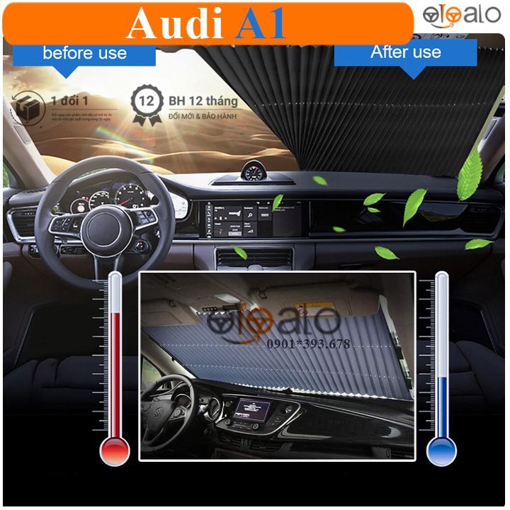 Rèm kính lái xe Audi A1 cao cấp - OTOALO Rèm kính lái xe Audi A1 cao cấp - OTOALO