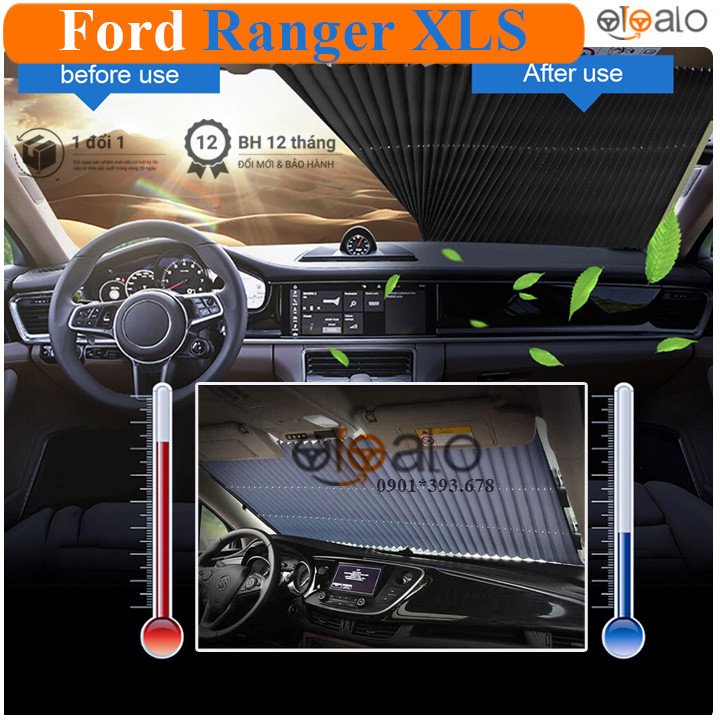 Rèm kính lái xe Ford Ranger XLS cao cấp - OTOALO Rèm kính lái xe Ford Ranger XLS cao cấp - OTOALO