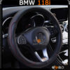 Bọc vô lăng xe BMW 118i da cao cấp lót caosu non - OTOALO