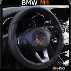 Bọc vô lăng xe BMW M4 da PU cao cấp - OTOALO