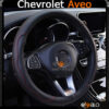 Bọc vô lăng xe Chevrolet Aveo da cao cấp lót caosu non - OTOALO