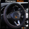 Bọc vô lăng xe Daewoo Matiz da PU cao cấp - OTOALO