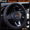 Bọc vô lăng xe Ford Ranger Wildtrak da cao cấp lót caosu non - OTOALO