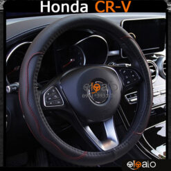 Bọc vô lăng xe Honda CRV da cao cấp lót caosu non - OTOALO