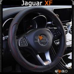 Bọc vô lăng xe Jaguar XF da PU cao cấp - OTOALO
