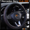 Bọc vô lăng xe Mercedes CLA da cao cấp lót caosu non - OTOALO