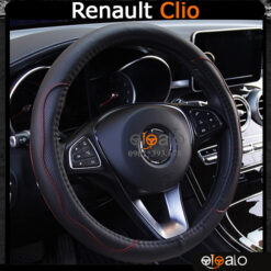 Bọc vô lăng xe Renault Clio da PU cao cấp - OTOALO