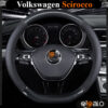 Bọc vô lăng xe Volkswagen Scirocco da cao cấp lót caosu non - OTOALO