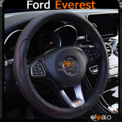 Bọc vô lăng xe Ford Everest da cao cấp lót caosu non - OTOALO
