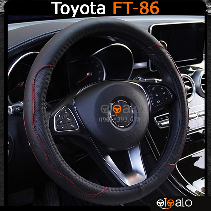 Bọc vô lăng xe Toyota FT-86 da PU cao cấp - OTOALO Bọc vô lăng xe Toyota FT-86 da PU cao cấp - OTOALO