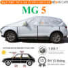 Bạt phủ nóc xe MG 5 vải dù 3 lớp - OTOALO