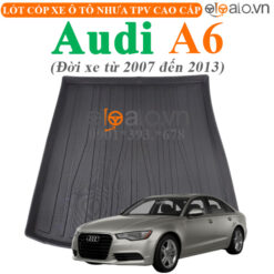 Thảm lót cốp Audi A6 đời xe từ năm 2007 đến 2013 nhựa TPV cao cấp - OTOALO
