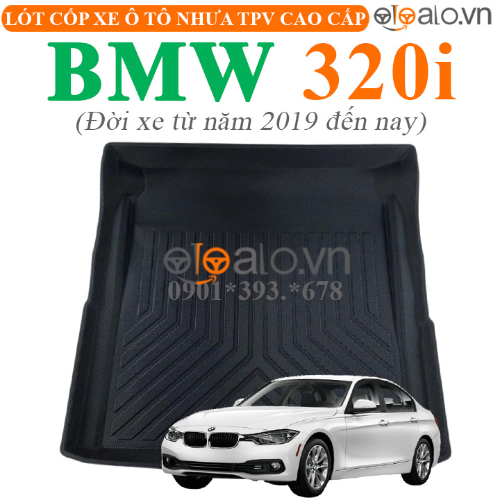 Thảm lót cốp BMW 320i đời xe từ năm 2019 đến hiện tại nhựa TPV cao cấp - OTOALO Thảm lót cốp BMW 320i đời xe từ năm 2019 đến hiện tại nhựa TPV cao cấp - OTOALO