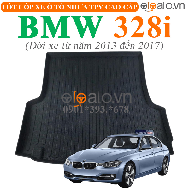 Thảm lót cốp BMW 328i đời xe từ năm 2013 đến 2017 nhựa TPV cao cấp - OTOALO Thảm lót cốp BMW 328i đời xe từ năm 2013 đến 2017 nhựa TPV cao cấp - OTOALO