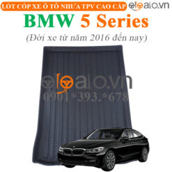 Thảm lót cốp BMW 5 Series đời xe từ năm 2016 đến hiện tại nhựa TPV cao cấp - OTOALO
