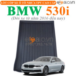 Thảm lót cốp BMW 530i đời xe từ năm 2016 đến hiện tại nhựa TPV cao cấp - OTOALO