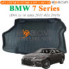 Thảm lót cốp BMW 7 Series đời xe từ năm 2011 đến 2018 nhựa TPV cao cấp - OTOALO