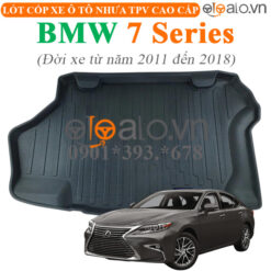 Thảm lót cốp BMW 7 Series đời xe từ năm 2011 đến 2018 nhựa TPV cao cấp - OTOALO