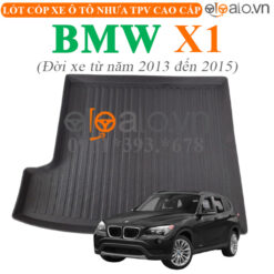 Thảm lót cốp BMW X1 đời xe từ năm 2012 đến 2015 nhựa TPV cao cấp - OTOALO