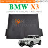 Thảm lót cốp BMW X3 đời xe từ năm 2011 đến 2016 nhựa TPV cao cấp - OTOALO