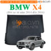 Thảm lót cốp BMW X4 đời xe từ năm 2014 đến 2016 nhựa TPV cao cấp - OTOALO