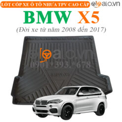 Thảm lót cốp BMW X5 đời xe từ năm 2008 đến 2017 nhựa TPV cao cấp - OTOALO