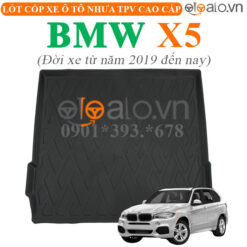 Thảm lót cốp BMW X5 đời xe từ năm 2019 đến hiện tại nhựa TPV cao cấp - OTOALO