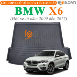Thảm lót cốp BMW X6 đời xe từ năm 2009 đến 2017 nhựa TPV cao cấp - OTOALO