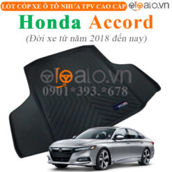 Thảm lót cốp Honda Accord đời xe từ năm 2018 đến hiện tại nhựa TPV cao cấp - OTOALO