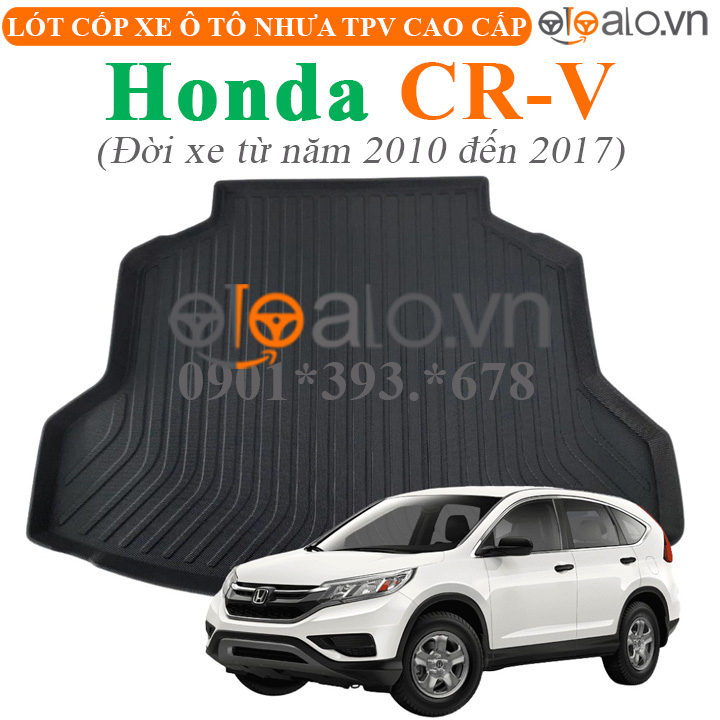 Thảm lót cốp Honda CRV đời xe từ năm 2010 đến 2017 nhựa TPV cao cấp - OTOALO Thảm lót cốp Honda CRV đời xe từ năm 2010 đến 2017 nhựa TPV cao cấp - OTOALO