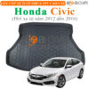 Thảm lót cốp Honda Civic đời xe từ năm 2012 đến 2016 nhựa TPV cao cấp - OTOALO